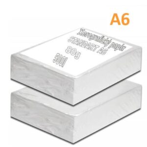 STANDARD COPY A6/80gr xerografický papír/500listů Kancelářský papír je vhodný na využití na tisk lékařských receptů