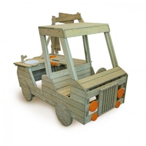 Venkovní dřevěné auto Foodtruck