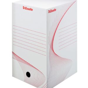 Box archivní A4 ESSELTE plný 20cm Papírová krabice sloužící k archivaci materiálů

