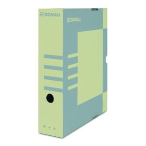 Box archivní plný DONAU /8cm Standardní box pro uložení pákového nebo kroužkového pořadače. Lze skladovat rozloženě