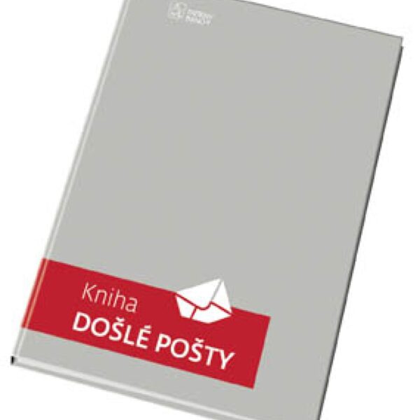 Kniha došlé pošty A4 BRN - nepropisující Záznamní kniha došlé pošty A4 BRN nepropisující. Má tuhé potahované desky