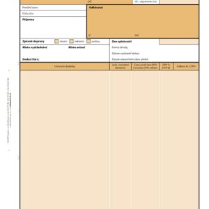 Faktura A4 NCR OPT 1071 - propisující Faktura A4 na výšku NCR OPT 1071 nečíslovaná samopropisující. S perforacemi pro snadné odtržení a děrováním pro snadné založení. Tiskopis je dle nové legislativy přizpůsoben pro 3. daň z přidané hodnoty