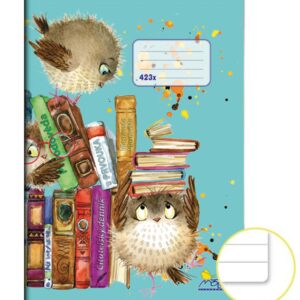 Sešit školní speciální 423x - A4 / linka + čistý NOTES Speciální školní sešit A4 423x z bezdřevého papíru. Papír 60g/m2. 