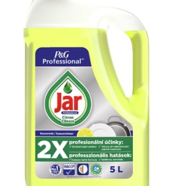 Jar Expert citron Super 5l Jar Professional Lemon tekutý prostředek na ruční mytí a odmáčení nádobí