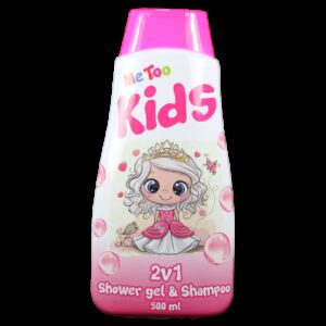 Šampon a sprchový gel dětský GO&GO/Beauty/Me Too 2v1 500ml Sprchový gel a šampon pro děti.