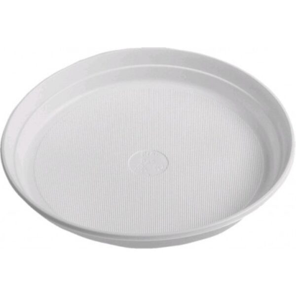 Talíř kulatý prům. 22cm plastový/100ks Talíř kulatý plastový/ průměr 220mm / plast/ 100ks
