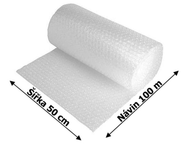 Folie bublinková 50cm/100m Folie bublinková 50cm/100m Bublinková folie