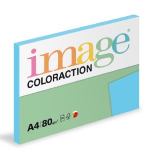 Papír barevný Color A4/80gr Lisbon sytě modrý AB48 Kvalitní multifunkční barevný kopírovací papír vyznačující se výbornou potiskovatelností a perfektním rozložením barevných pigmentů.