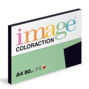 Papír barevný Color A4/80gr Black černý Kvalitní multifunkční barevný kopírovací papír vyznačující se výbornou potiskovatelností a perfektním rozložením barevných pigmentů.
