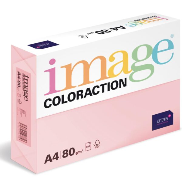 Papír barevný Color A4/80gr Tropic pastelově růžový OPI74 Kvalitní multifunkční barevný kopírovací papír vyznačující se výbornou potiskovatelností a perfektním rozložením barevných pigmentů.
