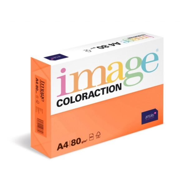 Papír barevný Color A4/80gr Amsterdam cihlově oranžový OR43 Kvalitní multifunkční barevný kopírovací papír vyznačující se výbornou potiskovatelností a perfektním rozložením barevných pigmentů.
