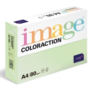 Papír barevný Color A4/80gr Jungle pastelově světle zelený GN27 Kvalitní multifunkční barevný kopírovací papír vyznačující se výbornou potiskovatelností a perfektním rozložením barevných pigmentů.
