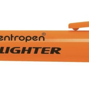 Zvýrazňovač Centropen 8722 oranžový Centropen 8722 HIGHLIGHTER je celofluorescenční Zvýrazňovač. Je vybaven ERGO držením.Obsahuje fluorescenční pigmentový inkoust. Je určen na všechny druhy papíru a je osazen klínovým hrotem.