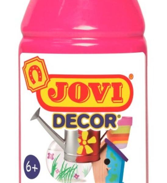 Barvy akrylové JOVI jovidecor 250ml růžová - 68008 JOVI DECOR AKRYL je kvalitní akrylová barva na vodní bázy
