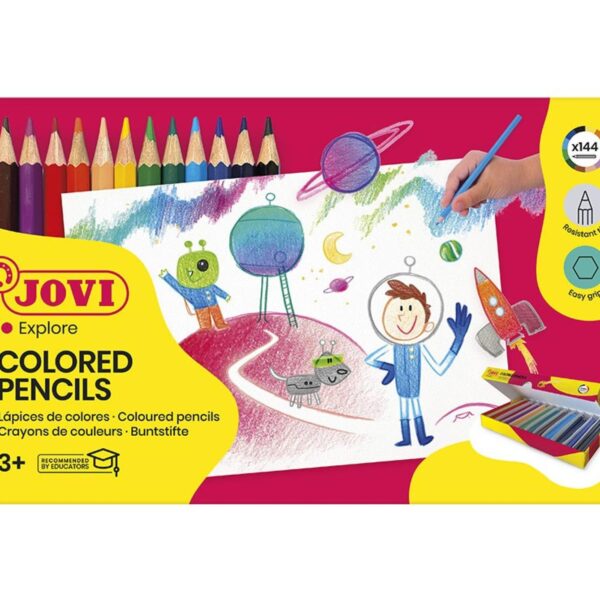 Pastelky JOVI dřevěné