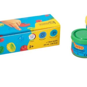 Prstové barvy JOVI 5x35ml - 540 Kvalitní prstové barvy na bázi přírodních ingrediencí se želatinovou strukturou