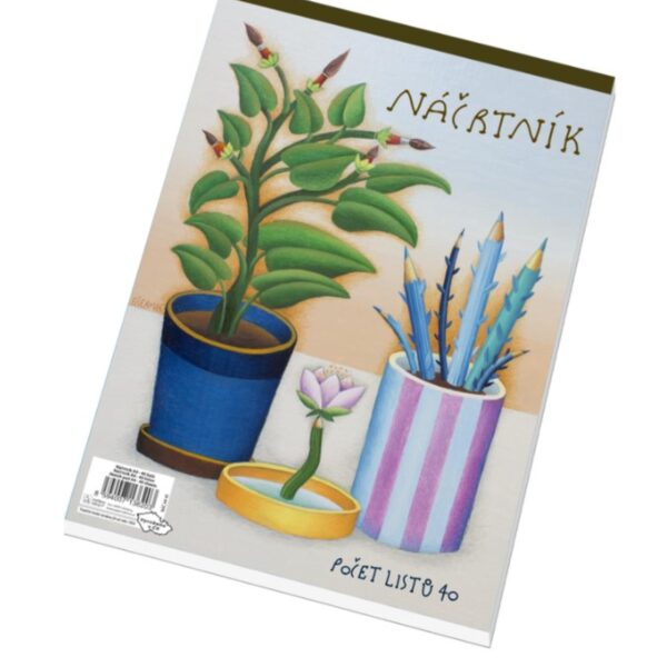 Náčrtník A4/40 listů Základní vlastnosti: