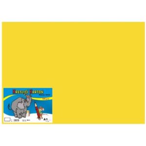 Kreslicí karton A1/180g/10lis žlutá Kreslicí karton barevný 