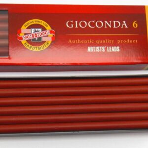 Rudka tmavě hnědočervená Koh-i-noor 4373- 6ks Rudka červenohnědá má průměr 5