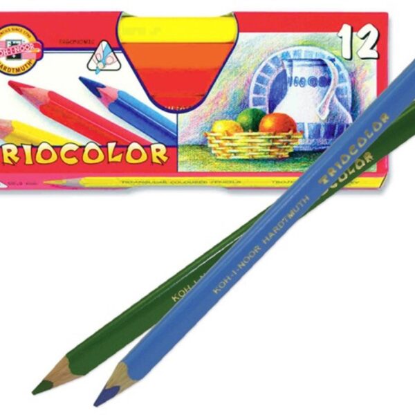 Pastelky 3152 JUMBO trojhranné 12 Koh-i-noor SILNÉ