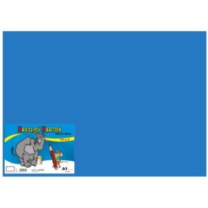 Kreslicí karton A1/180g/10lis světle modrá Kreslicí karton barevný 