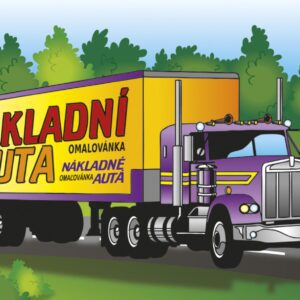 Omalovánky A5 - Nákladní auta Omalovánky jsou velmi oblíbené u všech kluků a holčiček. Děti při kreslení mohou zapojit svou fantazii a vykreslovat obrázky podle předlohy uvnitř nebo vymalovat obrázek podle svých představ.