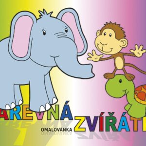 Omalovánky A5 - Barevná zvířátka Omalovánky jsou velmi oblíbené u všech kluků a holčiček. Děti při kreslení mohou zapojit svou fantazii a vykreslovat obrázky podle předlohy uvnitř nebo vymalovat obrázek podle svých představ.