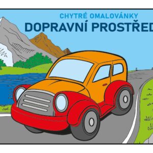Omalovánky A5 -  Dopravní prostředky Omalovánky jsou velmi oblíbené u všech kluků a holčiček. Děti při kreslení mohou zapojit svou fantazii a vykreslovat obrázky podle předlohy uvnitř nebo vymalovat obrázek podle svých představ.