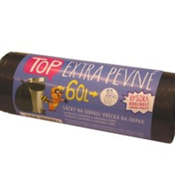 Sáček do koše 60l/10ks LDPE extra pevné Sáček do koše extra pevný