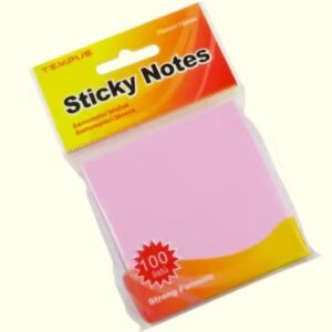 Lepicí blok Y 75x75/100l pastelová růžová Samolepicí bloček Y v jemné pastelově růžové. Vhodné pro zanechání vzkazů a připomínek. 