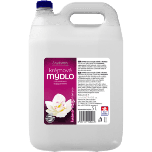 Mýdlo tekuté krémové husté LAVON 5l bílé kašmír a orchidea LAVONEA tekuté krémové mýdlo 5 l je prémiová kvalita mýdla s neutrálním pH pro hebké