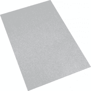 Pěnová guma glitr 20x29cm stříbrná Pěnová guma A4 glitr stříbrná. Pěnová guma dekorační