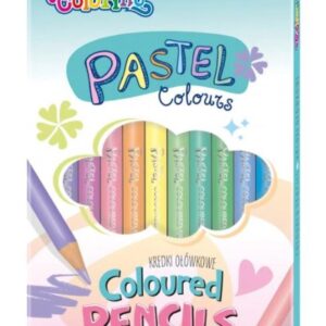 Pastelky Colorino kulaté 10 barev pastel Kvalitní klasické pastelky pro extra měkké kreslení pastelovými barvami.
