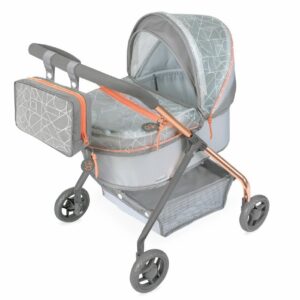 Kočárek pro panenky s taškou CITY X  - 56 cm Můj první kočárek pro panenky s taškou CITY X 2024 - 56 cm je součástí nové stejnojmenné kolekce roku 2024