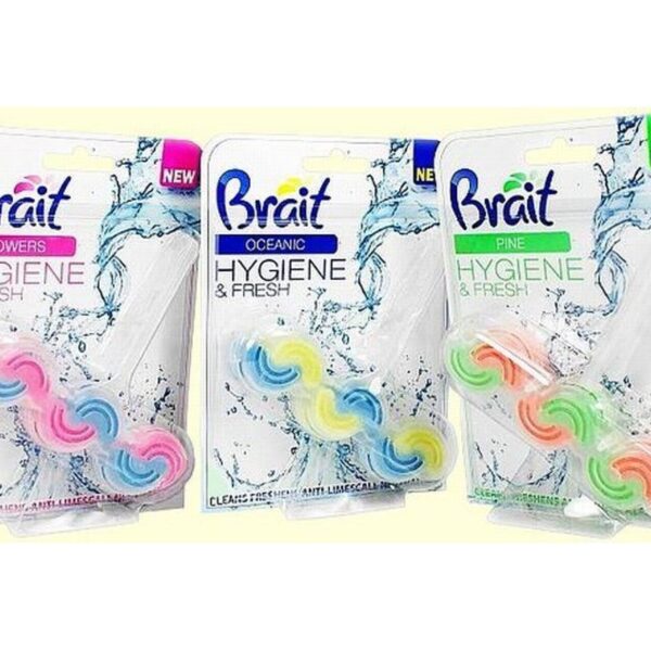 WC závěs Brait 45g mix vůní Přípravek čistí