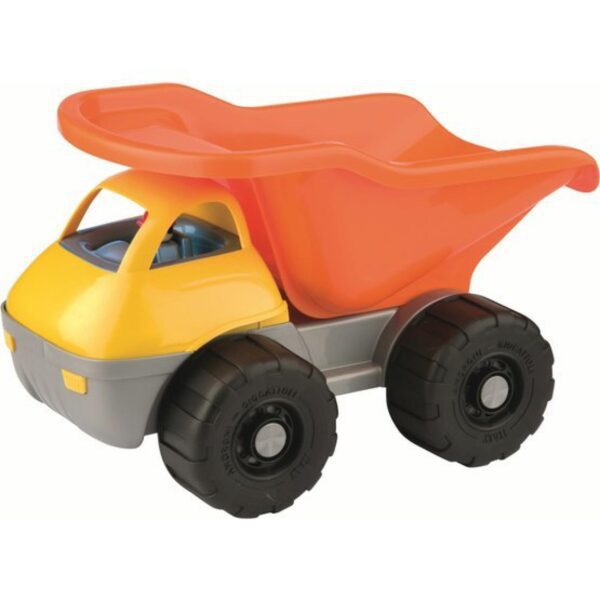 Plastové nákladní auto Androni - 51cm Obří plastové nákladní auto v hnědé ekologické krabici. Vyrobené z kvalitních plastů v Itálii. 
