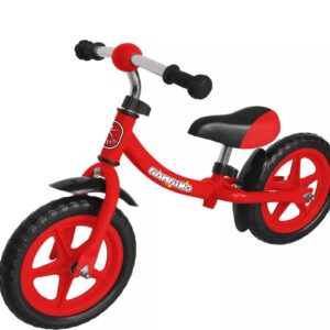 Odstrkovadlo kolo Bambino - červené Základní typ odrážedla pro nejmenší závodníky
