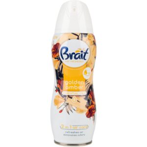 Osvěžovač vzduchu "suchý" Brait 300ml Golden Amber Nový Brait Golden Amber osvěžovač vzduchu - neobsahuje vodu