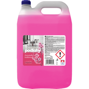 LAVON podlahy a povrchy růžový 5l LAVON na podlahy velvet pink 5 l účinný a šetrný čistič s elegantní vůní růžových květů pro každodenní úklid. Vhodný na všechny druhy podlah a omyvatelných povrchů: dlažby