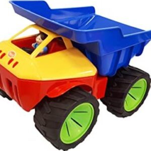 Velké nákladní auto GOWI plastové Velké nákladní auto GOWI – ideální parťák na písek i do pokojíčku! S realistickým designem a kvalitním zpracováním přináší dětem hodiny zábavy a kreativního hraní. Užij si jízdu s tímto velkým vozem a staň se králem písečných staveb!