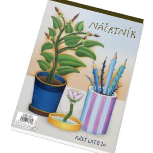 Náčrtník A4/20 listů Základní vlastnosti:
