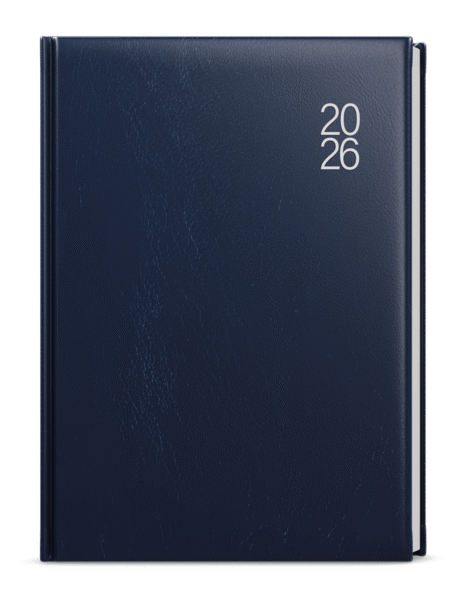Diář denní A5 David balacron BDD7 - 1 tmavě modrý Diář denní A5 David balacron BDD7 - 1 tmavě modrý Modrý denní diář ve formátu A5 je vyráběný z jemně strukturovaného materiálu. Trendy a praktický doplněk s velkým prostorem pro poznámky a plánování.