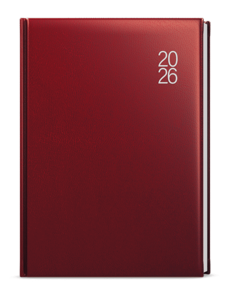 Diář denní A5 David balacron BDD7 - 3 bordó Diář denní A5 David balacron BDD7 - 3 bordó Bordó denní diář ve formátu A5 je vyráběný z jemně strukturovaného materiálu. Trendy a praktický doplněk s velkým prostorem pro poznámky a plánování.