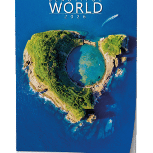 Kalendář nástěnný A3 Beautiful world BNF6 Mezinárodní měsíční kalendárium