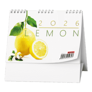 Kalendář stolní pracovní čtrnáctidenní Lemon BSA0 České čtrnáctidenní  jmenné kalendárium 