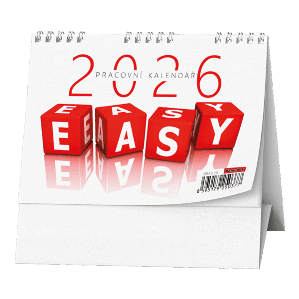 Kalendář stolní pracovní EASY BSA5 České týdenní  jmenné kalendárium 