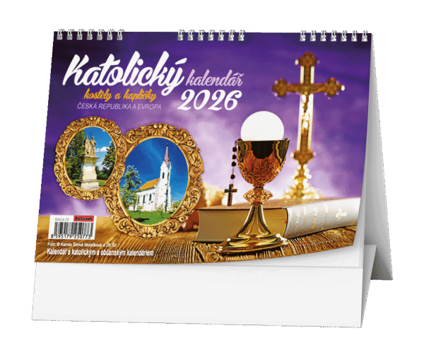 Kalendář stolní žánrový týdenní Katolický BSC4 Kalendář stolní žánrový týdenní Katolický BSC4 České týdenní jmenné kalendárium - katolické a občanské