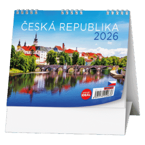 Kalendář stolní Ideál týdenní Česká republika BSL2 České týdenní jmenné kalendárium
