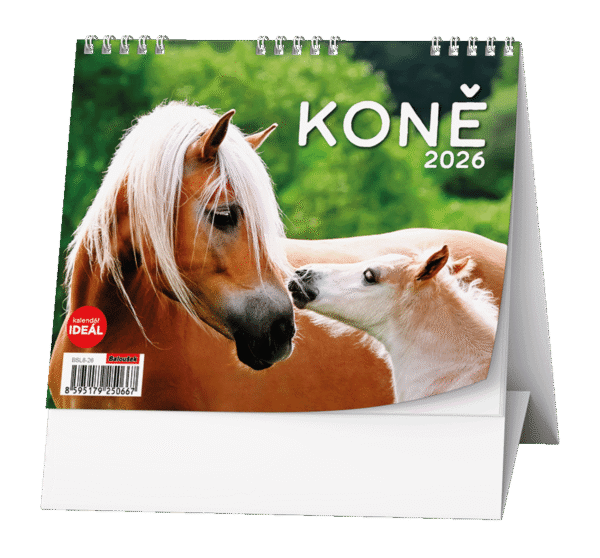 Kalendář stolní Ideál týdenní Koně BSL8 Kalendář stolní Ideál týdenní Koně BSL8 České týdenní jmenné kalendárium