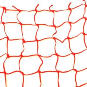 Dekorační síť 1x2m oranžová / oko 5cm Dekorační sítě slouží k zavěšení obrázků